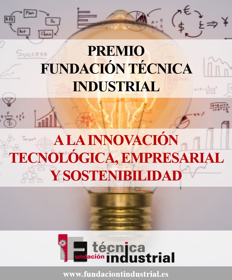 Cartel III Premio Fundación Técnica Industrial a la Innovación Tecnológica Empresarial y Sostenibilidad